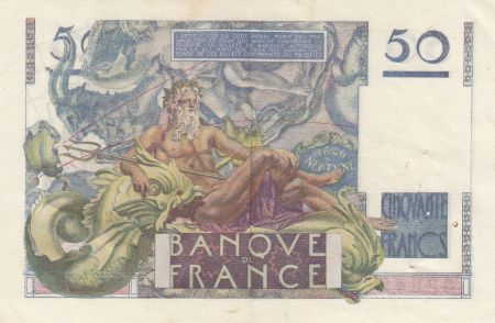 France 50 Francs Le Verrier - 08-04-1948 Série T.106 - TTB+
