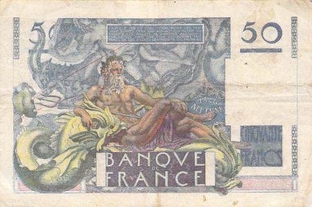 France 50 Francs Le Verrier - 16-05-1946 - Série Q.21 - TB