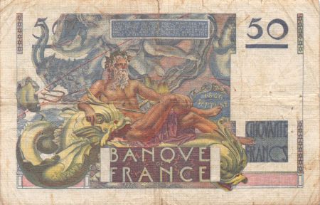 France 50 Francs Le Verrier - 16-05-1946 Série H.24 - TB