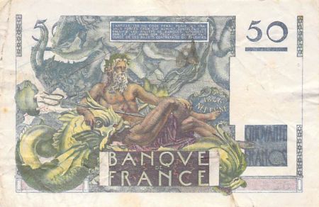 France 50 Francs Le Verrier - 17-02-1949 - Série E.120 - TB