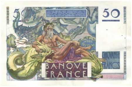 France 50 Francs Le Verrier - 1946