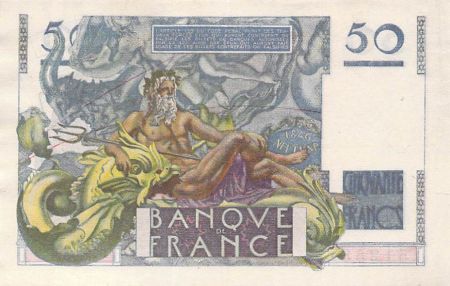 France 50 Francs Le Verrier - 20-03-1947 - Série B.51 - TTB+