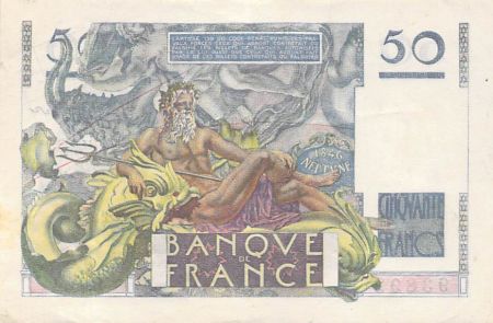 France 50 Francs Le Verrier - 24-08-1950 - Série Z.164 - TTB+