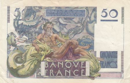 France 50 Francs Le Verrier - 28-03-1946 Série Q.4 - TTB