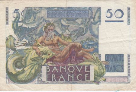 France 50 Francs Le Verrier - 31-05-1946 Série J.34 - TTB