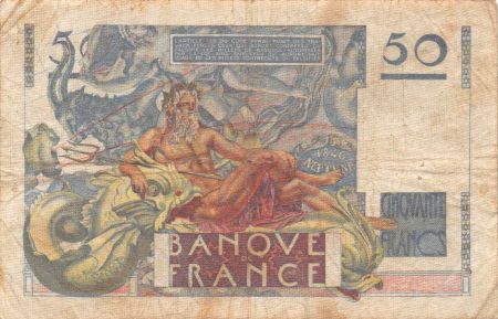 France 50 Francs Le Verrier - 31-05-1946 Série X.36 - TB