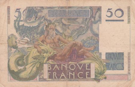 France 50 Francs Leverrier - 01-02-1951 - Série E.176 - TB