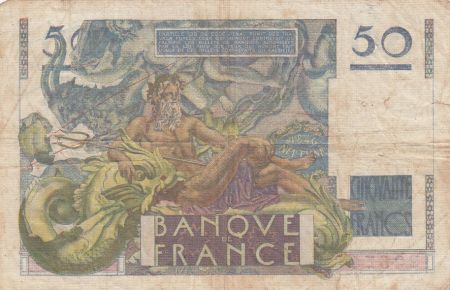 France 50 Francs Leverrier - 02-03-1950 - Série U.147 - TB
