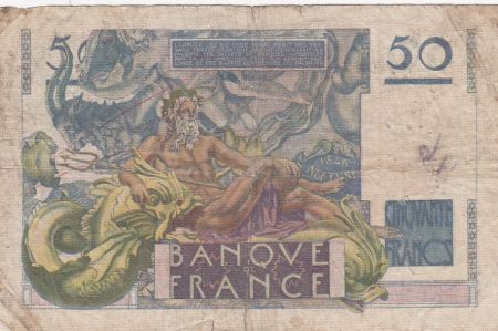 France 50 Francs Leverrier - 03-10-1946 - Série O.40 - B
