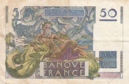 France 50 Francs Leverrier - 08-04-1948 - Série G.99 - p.TTB