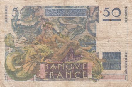 France 50 Francs Leverrier - 08-04-1948 - Série X.113 - TB