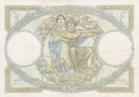 France 50 Francs LO Merson - 03-10-1929 Série B.5124 - p.TB