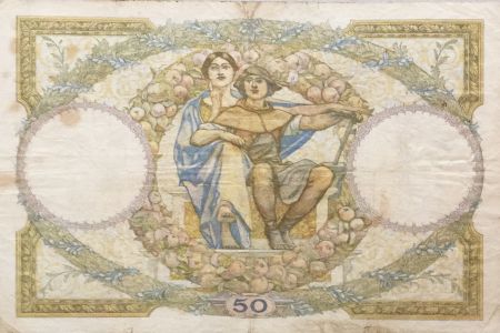 France 50 Francs LO Merson - 12-10-1933 Série S.14421 - TB+