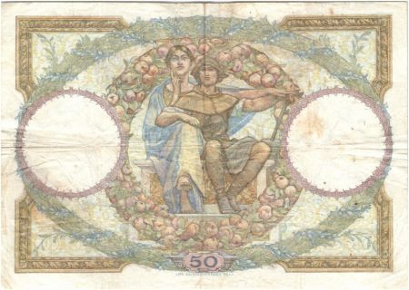 France 50 Francs LO Merson - 1929