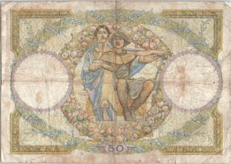 France 50 Francs LO Merson - 20-07-1933 Série M.13871