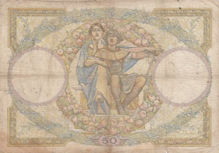 France 50 Francs LO Merson - 27-07-1933 Série P.14002 - B+