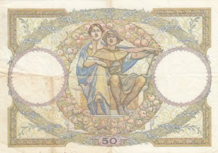 France 50 Francs Luc Olivier Merson - 06-10-1932 Série K.11141 - TTB