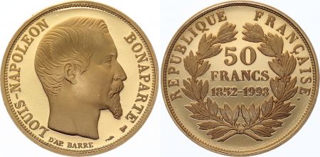 France 50 Francs Napoléon III Or -1852-1993 - Proof - SUP