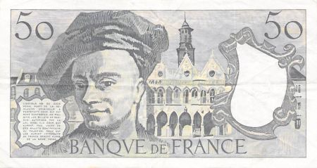 France 50 Francs Quentin de la Tour - Années variées 1976-1992 - TB+