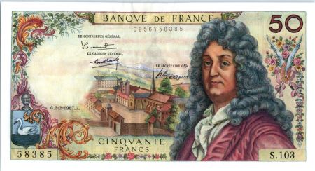 France 50 Francs Racine - 02-02-1967 Série S.103
