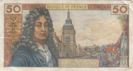 France 50 Francs Racine - 02-02-1967 Série W.107 - TB+