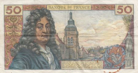 France 50 Francs Racine - 02-03-1972 Série N.193 - TTB
