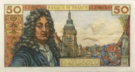 France 50 Francs Racine - 03-06-1971 Série Y.176 - TTB