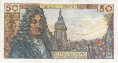 France 50 Francs Racine - 06-03-1975 Série L.262 - TB+