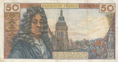 France 50 Francs Racine - 06-03-1975 Série X.268 - TTB