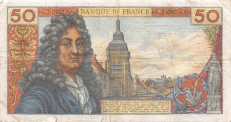 France 50 Francs Racine - 06-12-1962 Série H.36 - TB+