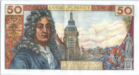 France 50 Francs Racine - 07-02-1963 Série O.44