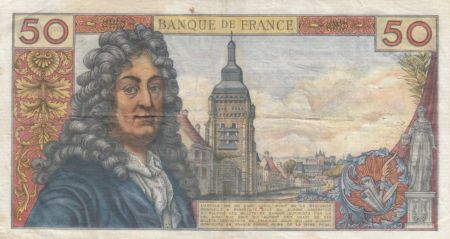 France 50 Francs Racine - 07-02-1963 Série U.44 - TTB