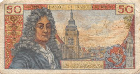 France 50 Francs Racine - 07-02-1963 Série V.44 - TB