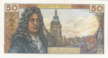 France 50 Francs Racine - 07-02-1974 Série F.237 - TTB+