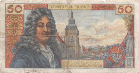 France 50 Francs Racine - 07-06-1962 Série Q.7 - TB
