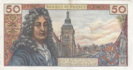 France 50 Francs Racine - 07-06-1962 Série W.5 - TTB+
