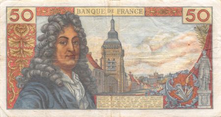 France 50 Francs Racine - 08-11-1962 Série G.17 - TTB