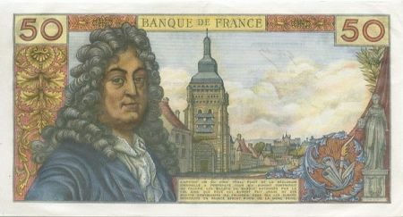 France 50 Francs Racine - 1969