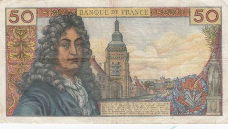 France 50 Francs Racine 02-04-1970 - Série R.160 - TTB