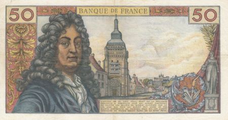 France 50 Francs Racine 03-06-1971 - Série G.175 - TTB