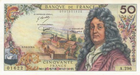 France 50 Francs Racine 03-06-1976 - Série A.296 - P.NEUF
