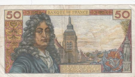 France 50 Francs Racine 06-11-1969 - Série H.153 - TTB