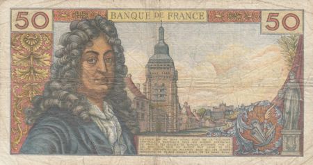 France 50 Francs Racine 08-11-1973 - Série Z.232 - TB