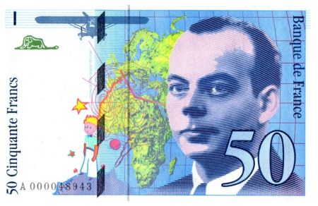 France 50 Francs Saint-Exupéry - 1992 - A.000048943