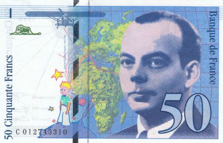 France 50 Francs Saint-Exupéry - 1993 Série C012