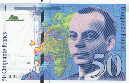France 50 Francs Saint-Exupéry - 1994 Série H015