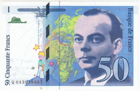 France 50 Francs Saint-Éxupéry - 1997 - Q.043038867 - aNeuf