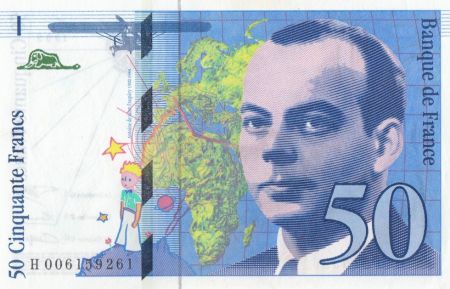 France 50 Francs Saint-Éxupéry - H.006 - 1993