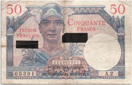 France 50 Francs Suez - 1956 Série A.2