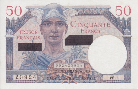 France 50 Francs Suez - 1956 Série W.1
